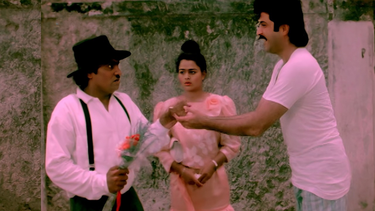 दूल्हे के कपड़े बदलकर भाग गया अनिल कपूर - Johnny Lever & Anil Kapoor | Kishen Kanhaiya Movie Comedy