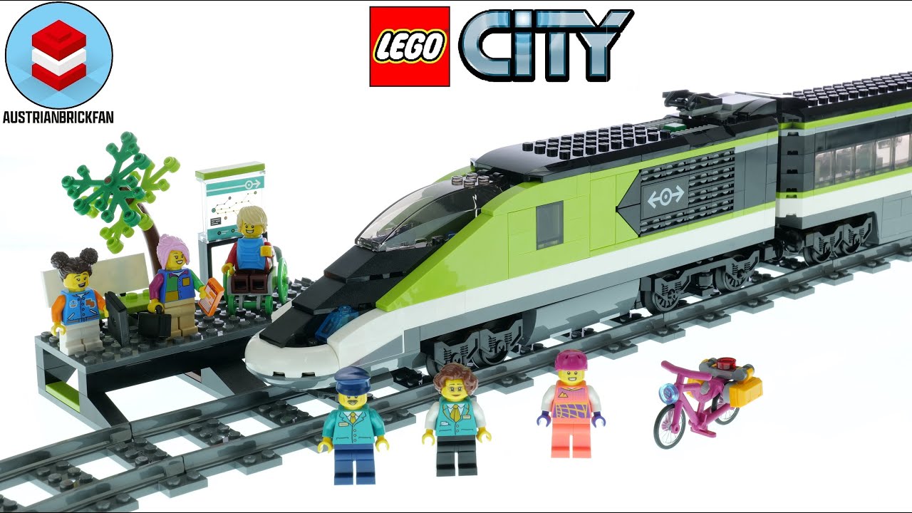 LEGO City 60337 Скоростной пассажирский поезд-экспресс