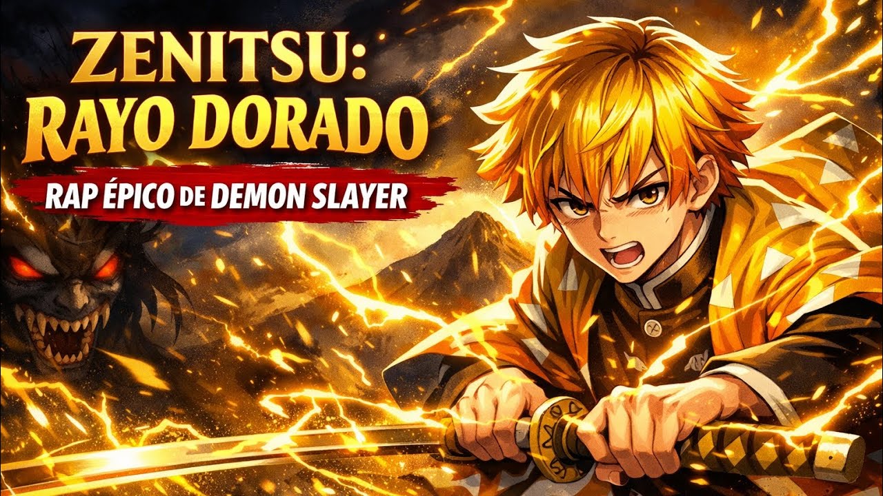Zenitsu: Rayo Dorado – Rap Épico de Demon Slayer ⚡