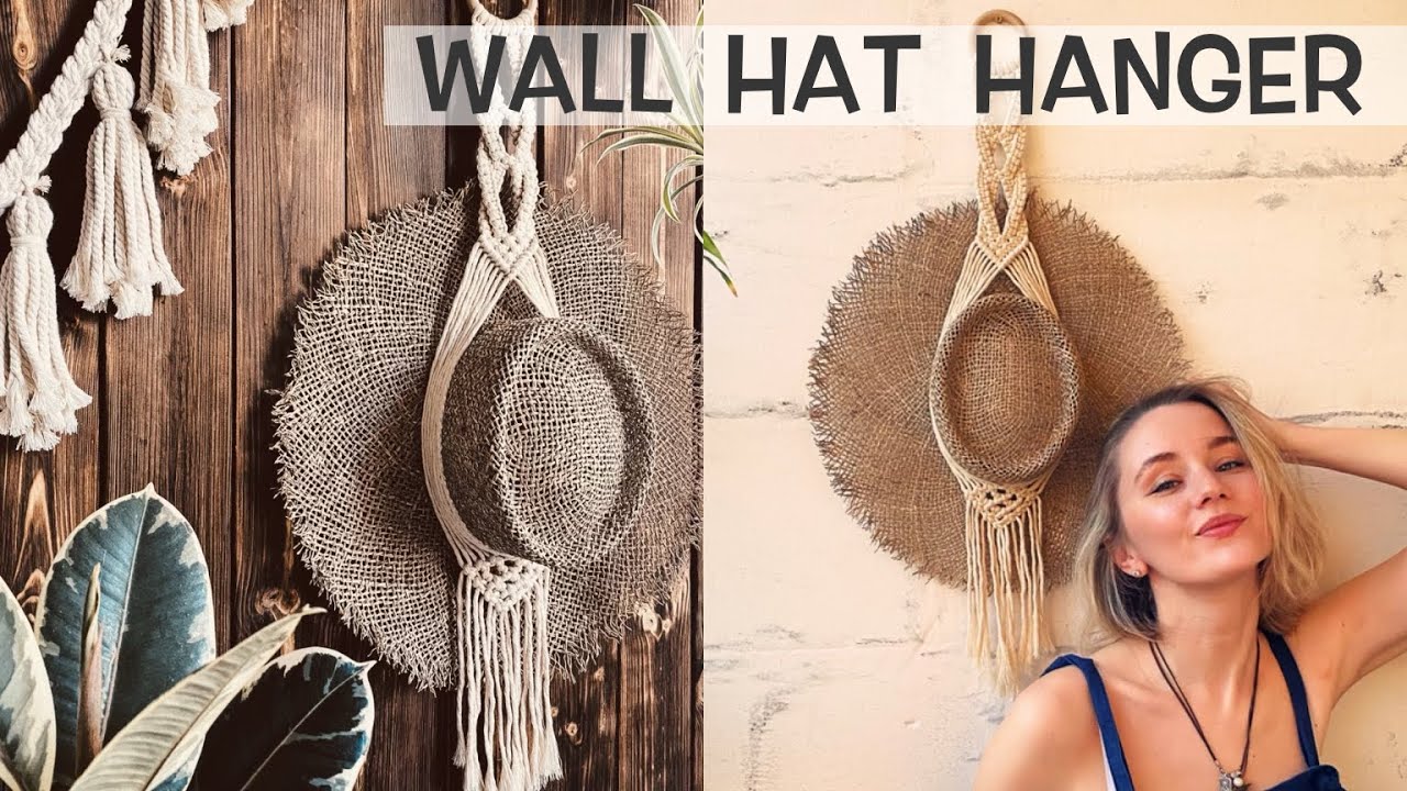 DIY: Boho Wall Hat Hanger