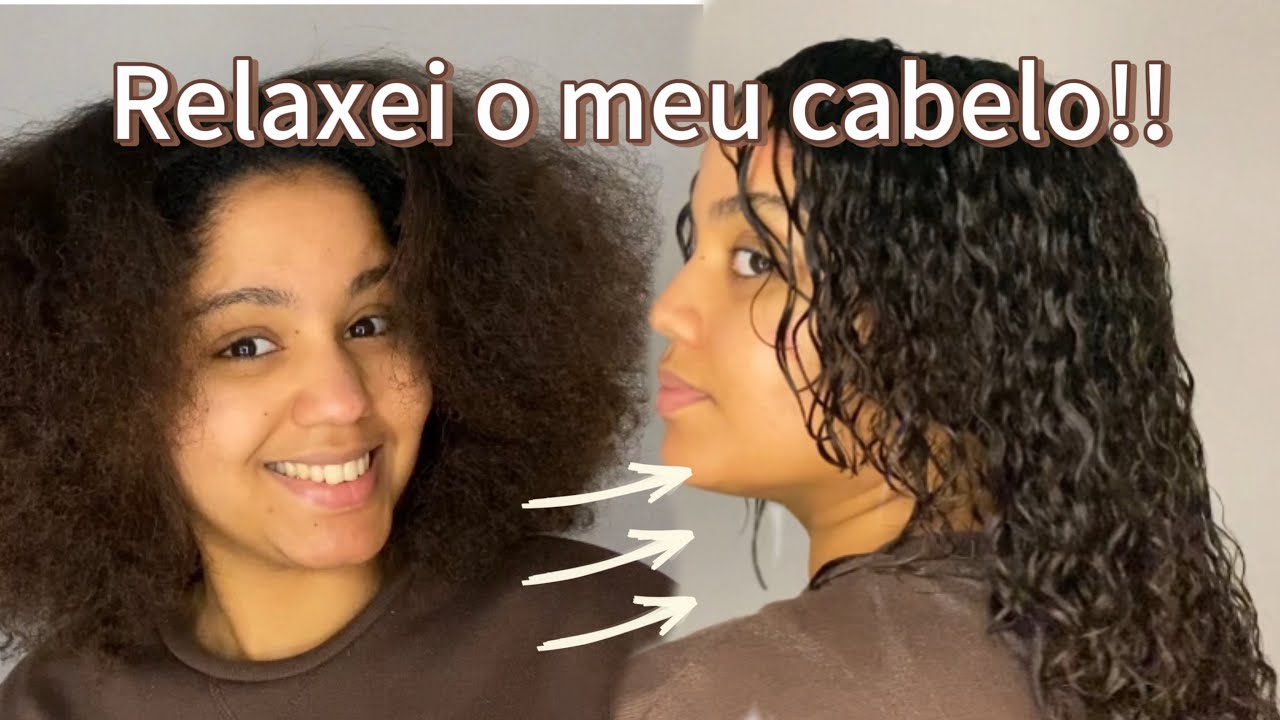 Relaxei os meus cachos em casa!!! Ressuscitei o meu cabelo cacheado/crespo em casa!!