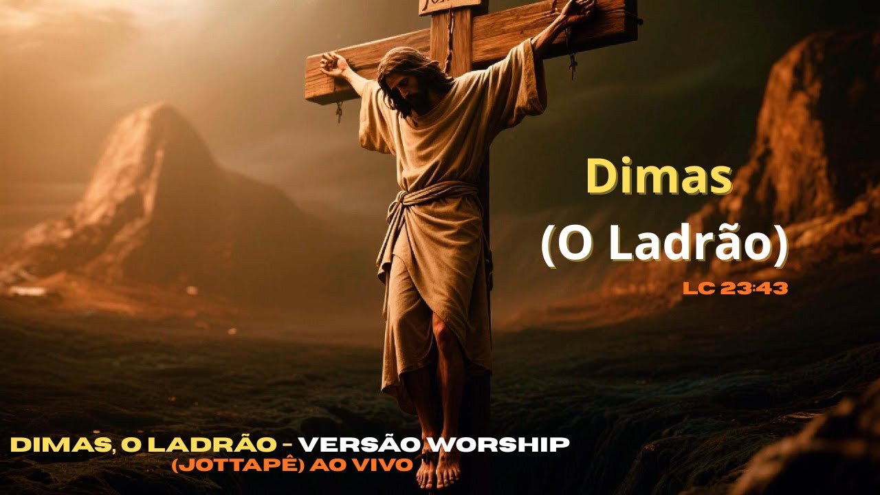 Dimas, O Ladrão! Versão Worship | (Jottapê) Ao Vivo - Ele Se Entregou Por Nós Na Cruz 