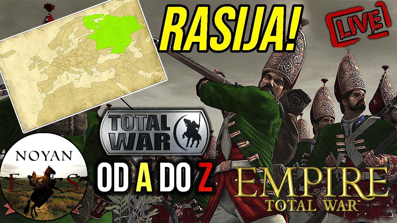PODBOJE MATECZKI ROSSIJI! | Total War od A do Z | Stream🔴