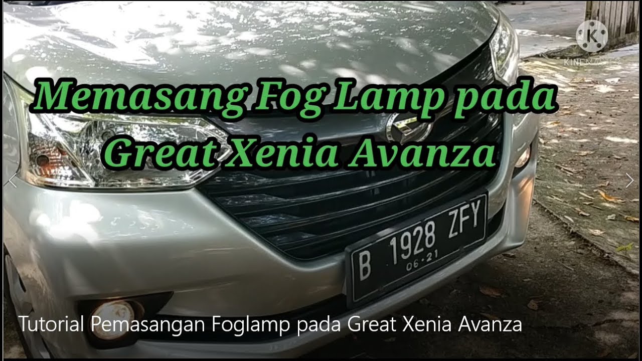 Tutorial cara pemasanan foglamp after market pada great xenia avanza