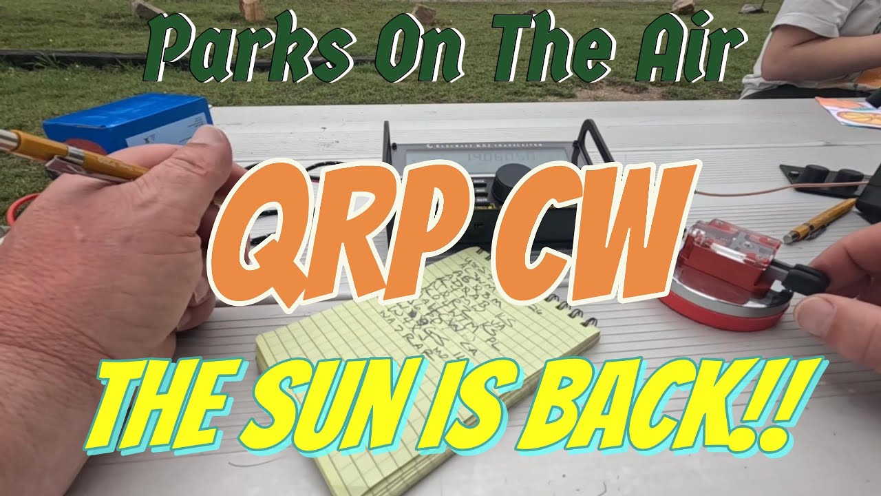 QRP CW POTA activation at Bonham State Park