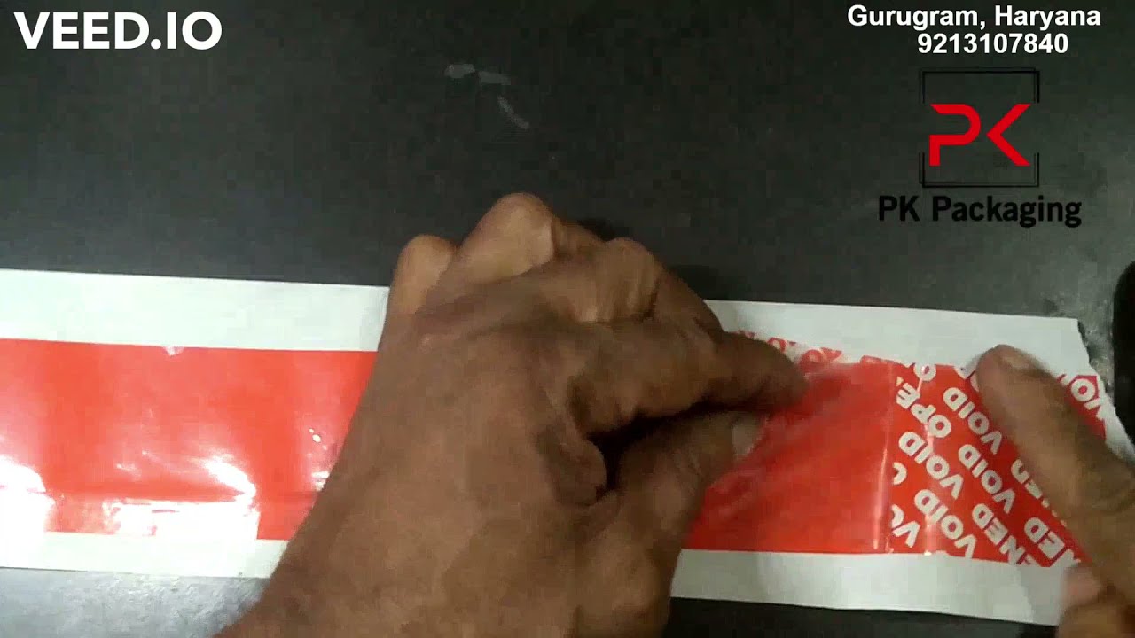Tamper Evident Tape(Void Tape)