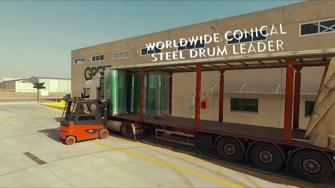 How It's Made | Greif Conical Steel Drums