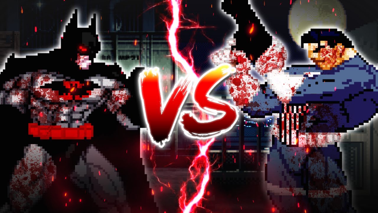 Batman (Flashpoint) Vs. The Punisher | SPRITE BATTLE