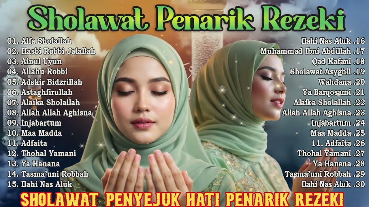 SHOLAWAT JIBRIL PEMBUKA PINTU REZEKI || ALFA SHOLALLAH || SHOLAWAT NABI MERDU TERBARU 2026