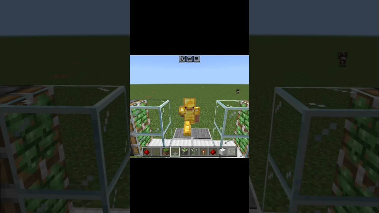 Redstone magic at work Automatic door build in Minecraftminecraft