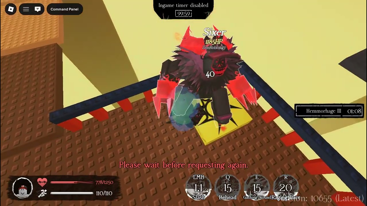 Roblox forsaken 1V1?