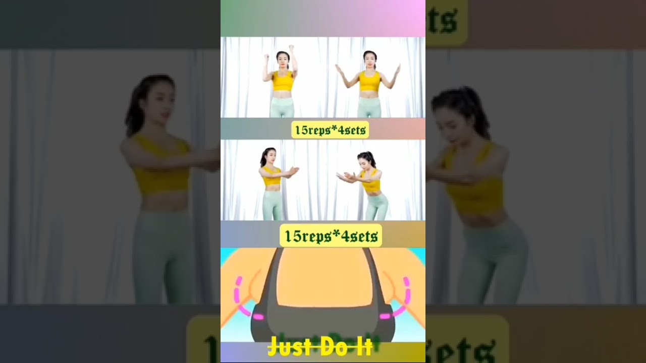 Firm And  Shape Your Breast With These 4 Exercises1080P HD