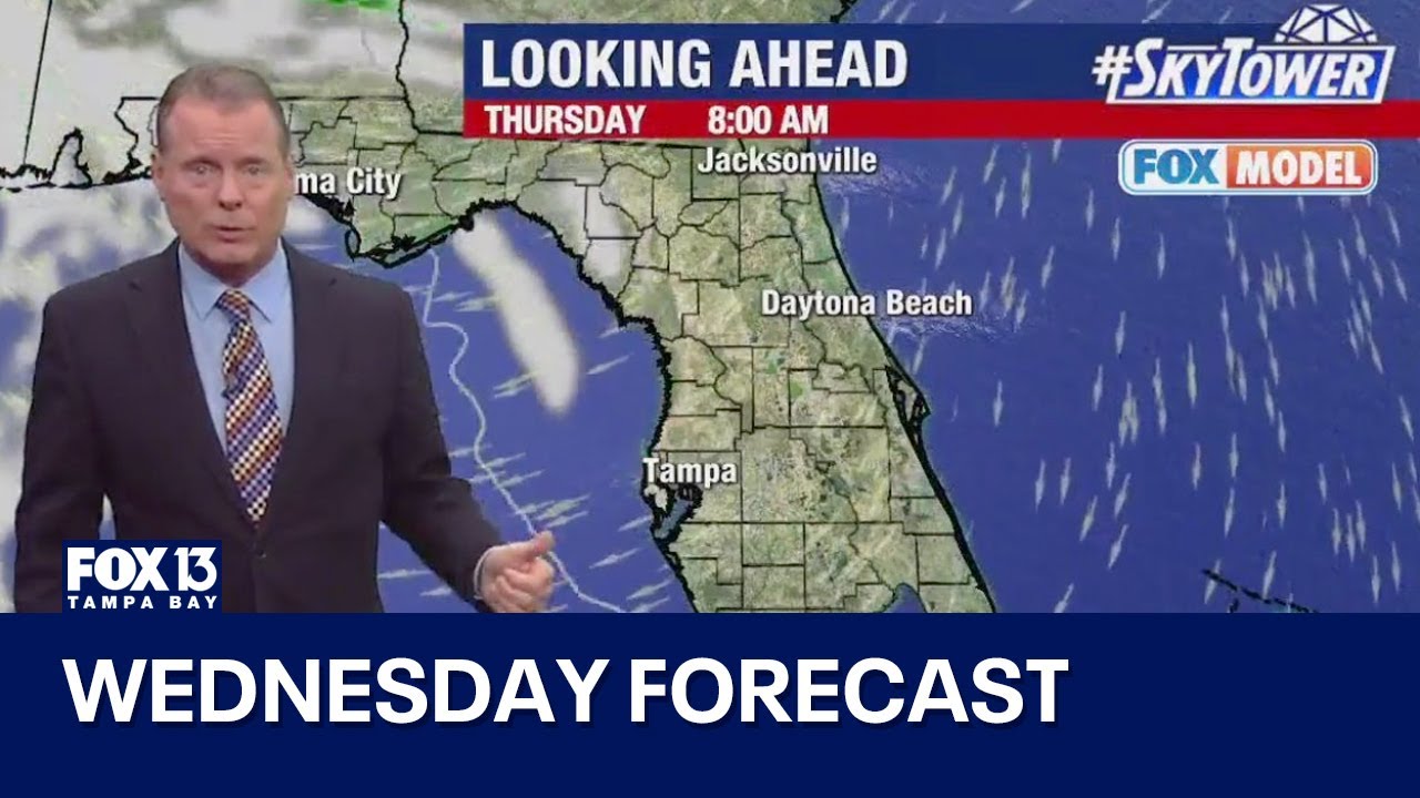 Tampa weather | Wednesday forecast