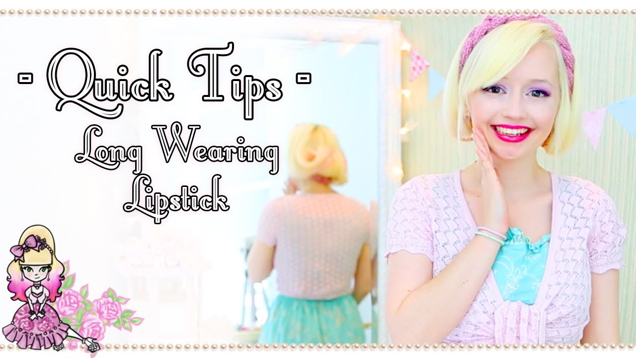 How To Make Your Lipstick Last - Quick Tips - Violet LeBeaux