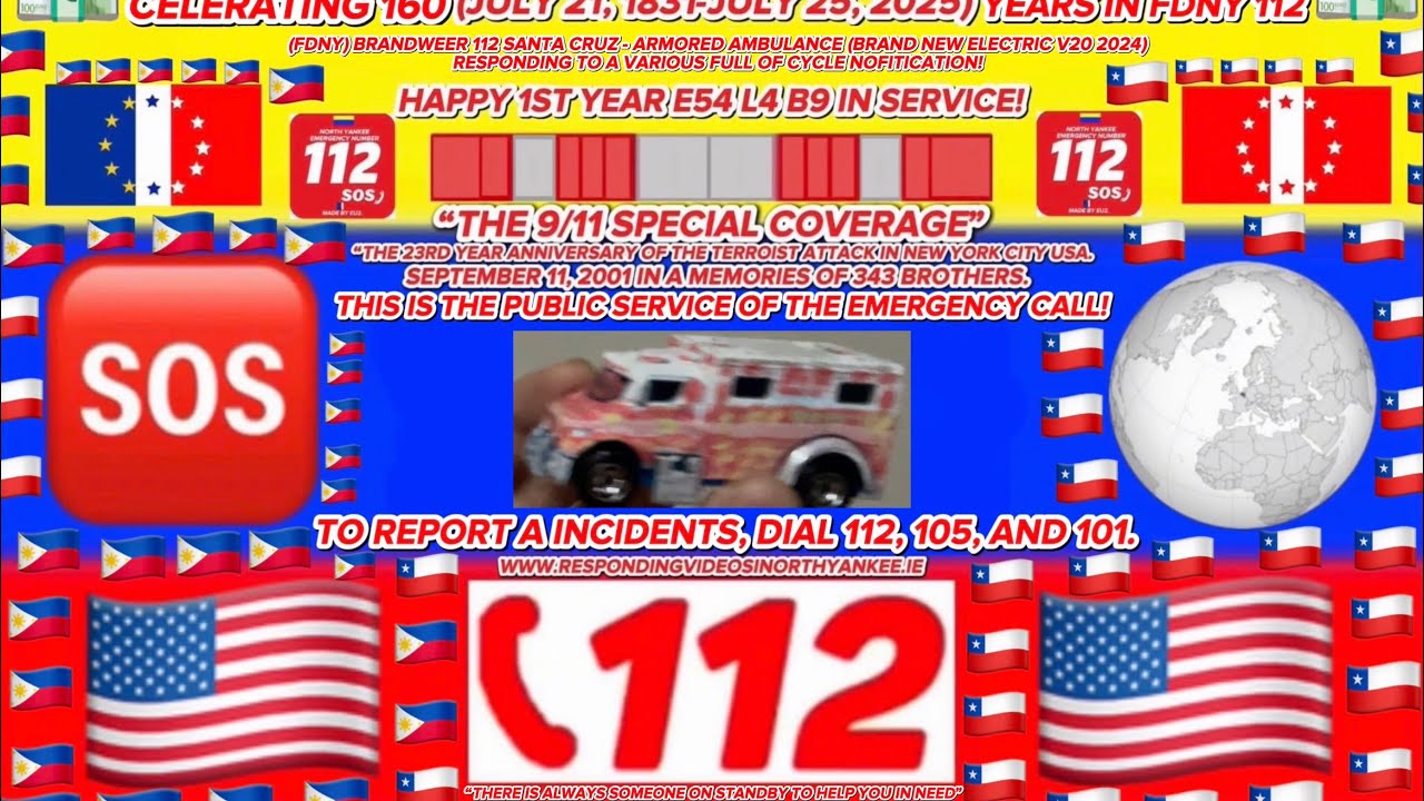 (FDNY) BRANDWEER 112 SANTA CRUZ - BRAND NEW ARMORED AMBULANCE RESPONDING TO A VARIOUS NOFITICATION!