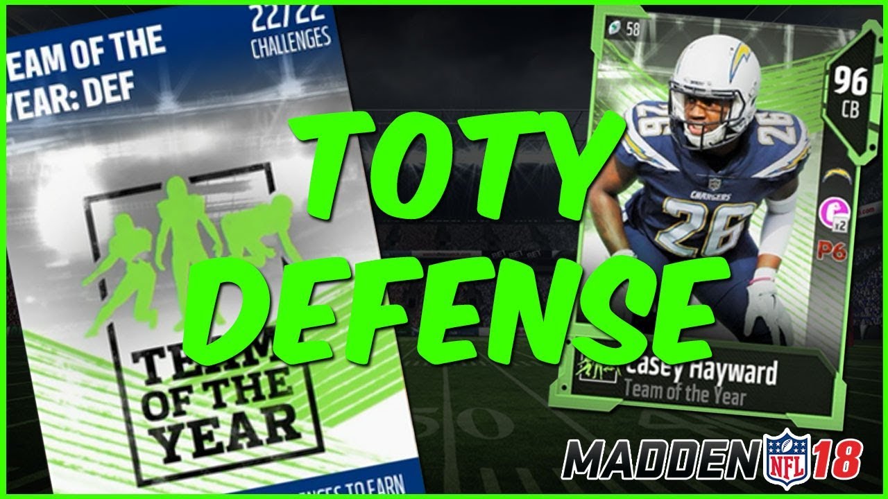 MUT 18 Pack Opening | TOTY Defense Pack Opening - Post TOTY Team Update!