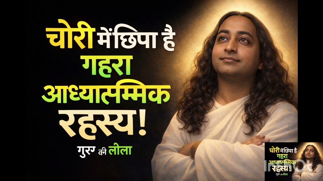 चोरी में छिपा है गहरा आध्यात्मिक रहस्य इन गुरु लीला| yogiki story #guru #story #shadu #anand 