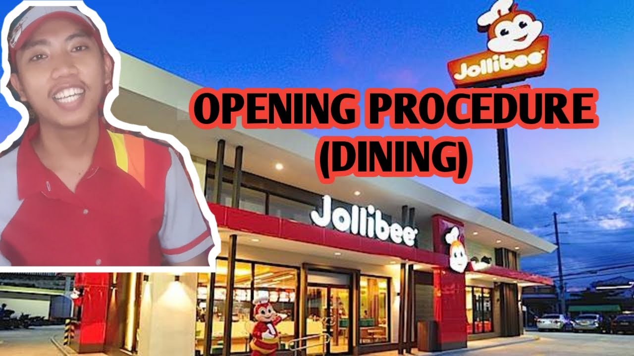 OPENING PROCEDURE (DINING CREW)