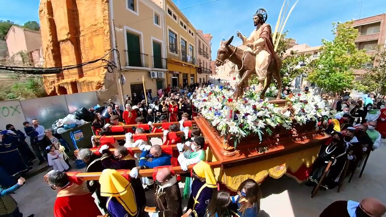 Final Procesión de Las Palmas. Tobarra 2022