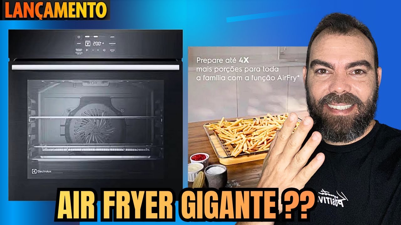 🔥Novos Fornos ELÉTRICOS de Embutir ELECTROLUX de 80 e 50 litros com Função  AIR FRYER 