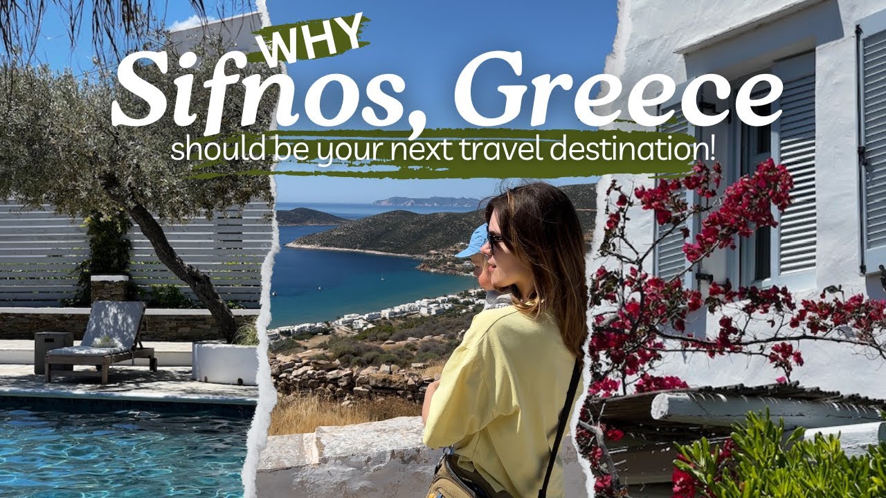 🇬🇷 Why Sifnos, Greece Should Be Your Next Travel Destination: A Family-Friendly Travel Guide
