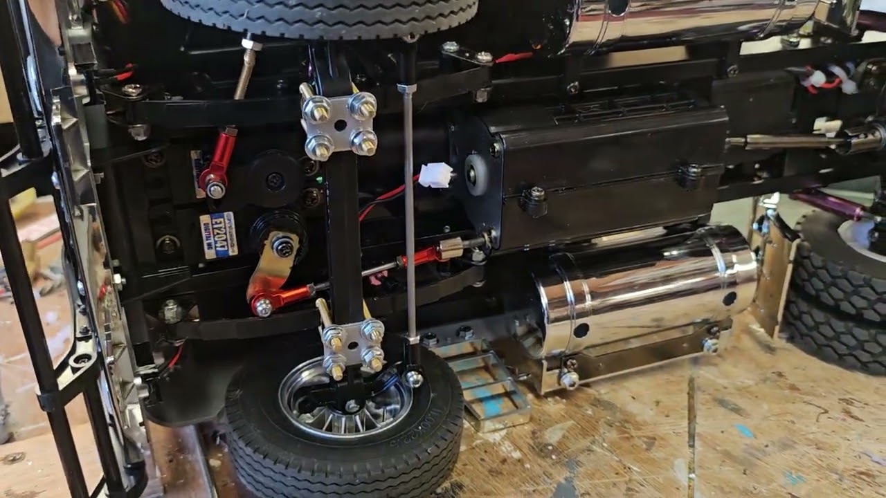 #tamiya #globeliner suspension and steering mod explained