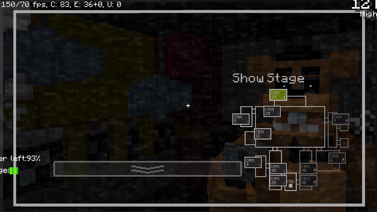 POR FIN NOS PASAMOS LA NOCHE 4 DEL MAPA DE Five Nights At Freddy's 1 En MINECRAFT!