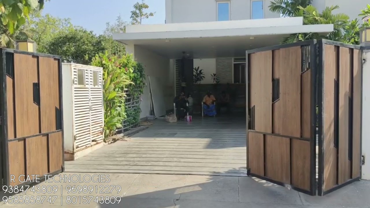 Automatic Folding Gate | Bi-Folding Gate | #moderngatedesign  | #gatedesign | R Gate Technologies