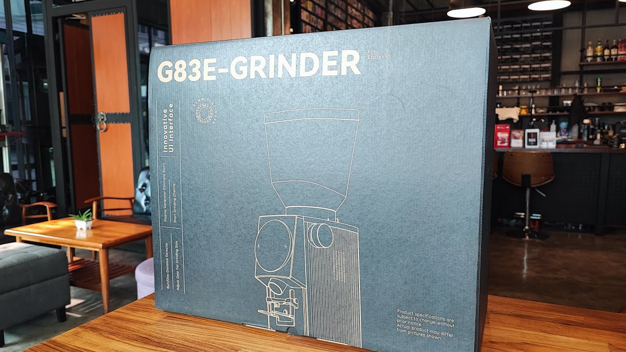 G83E-Grinder для эспрессо-кофемолки. По запросу. Радужное карбоновое покрытие. Жернова 83 мм.