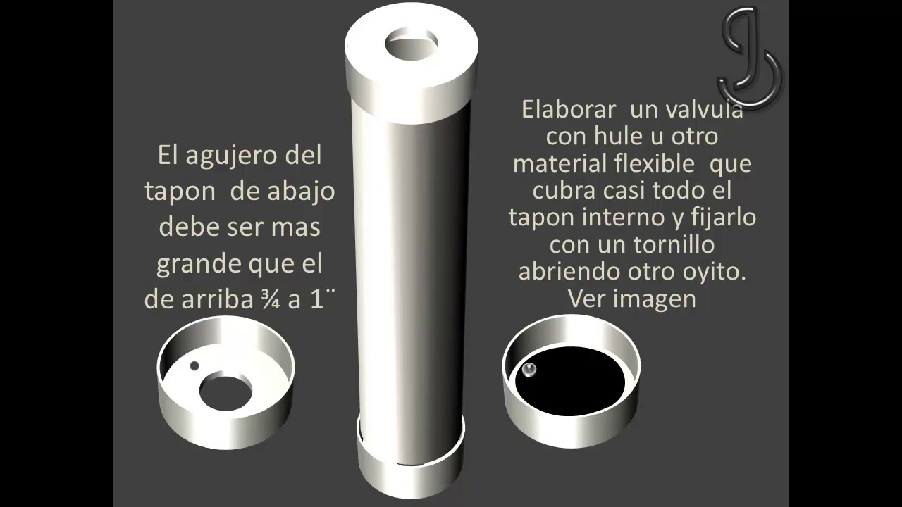 BOMBA EVA (casera para extraer agua de pozo)