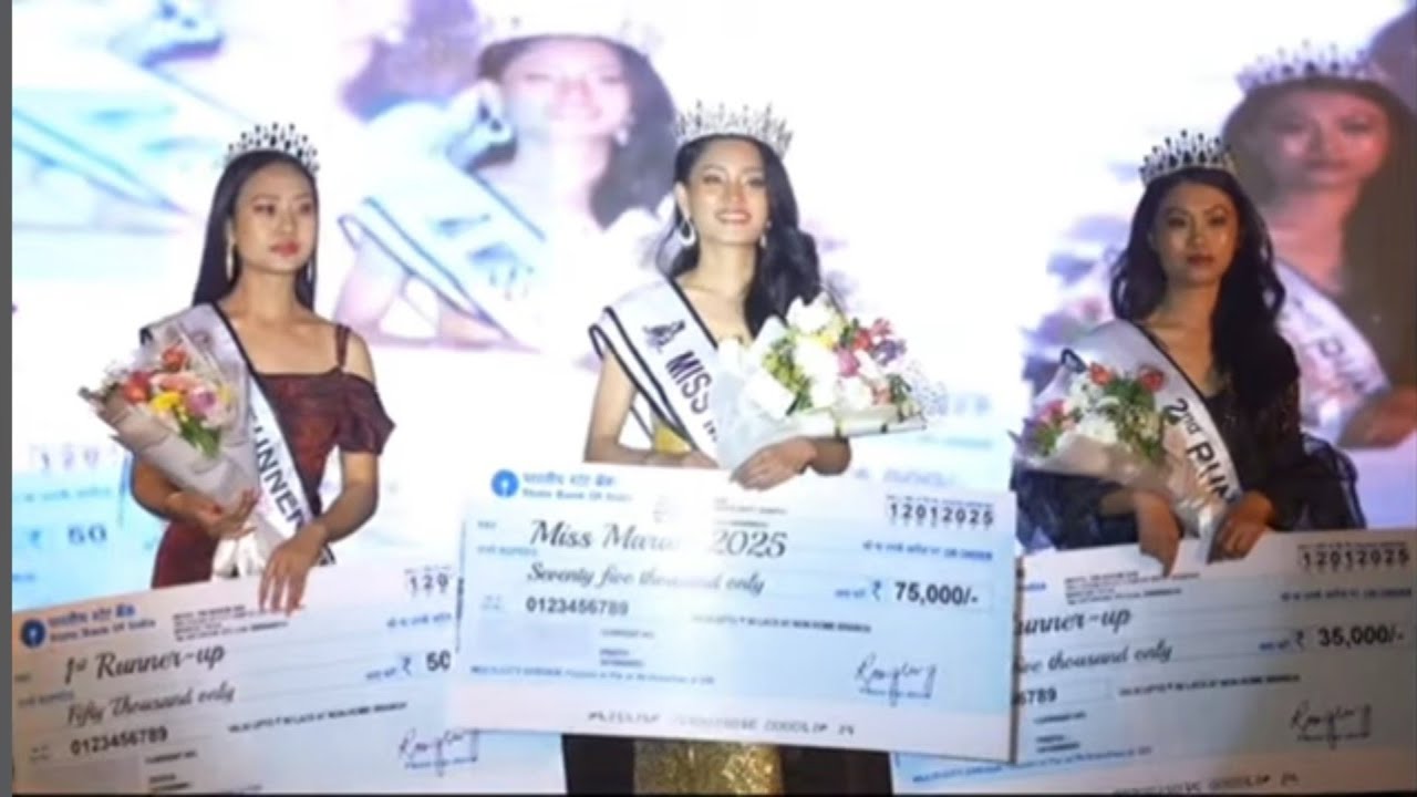 Miss Maram 2025//Top 10 Q and A round//Final crowning moment