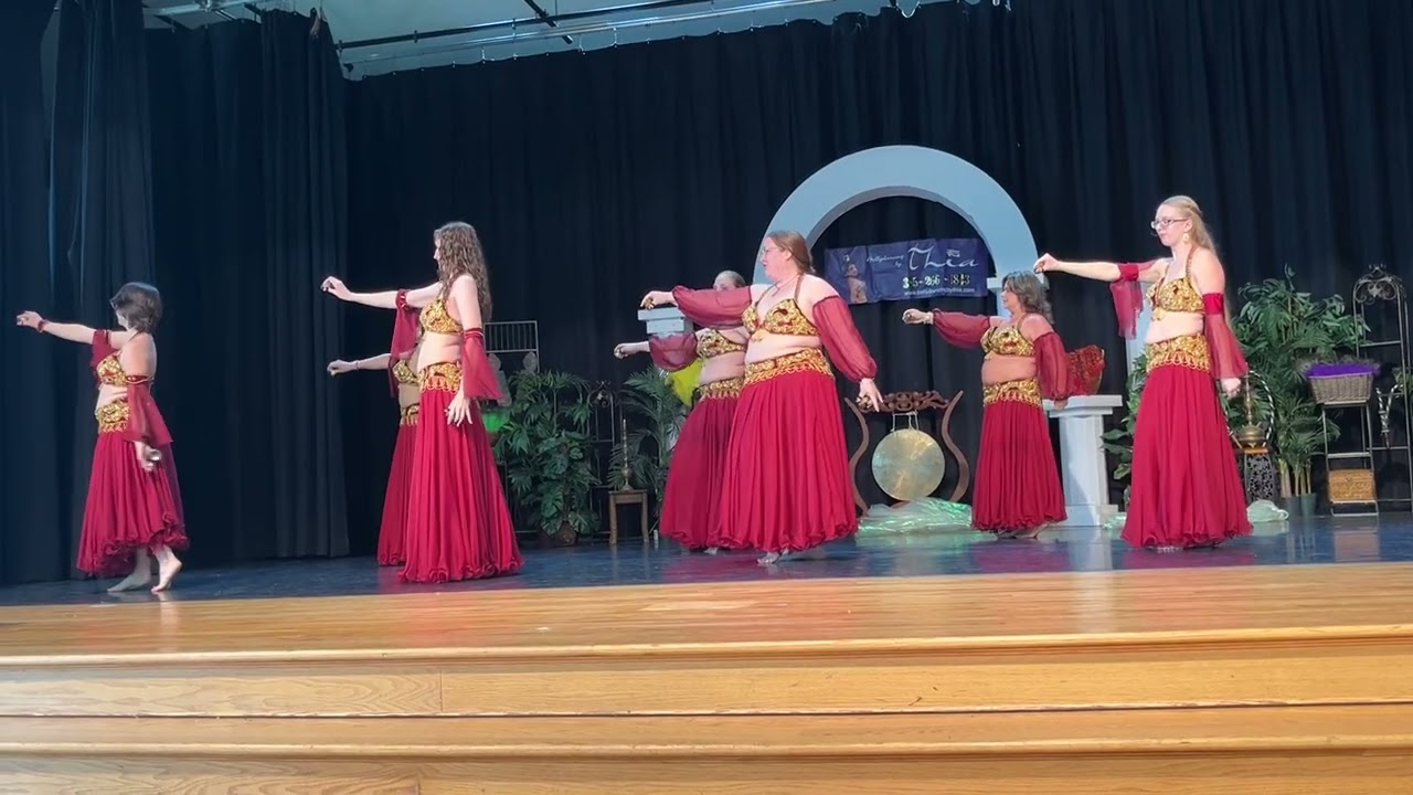 Allure performing their zills routine at SpringFest 2025!