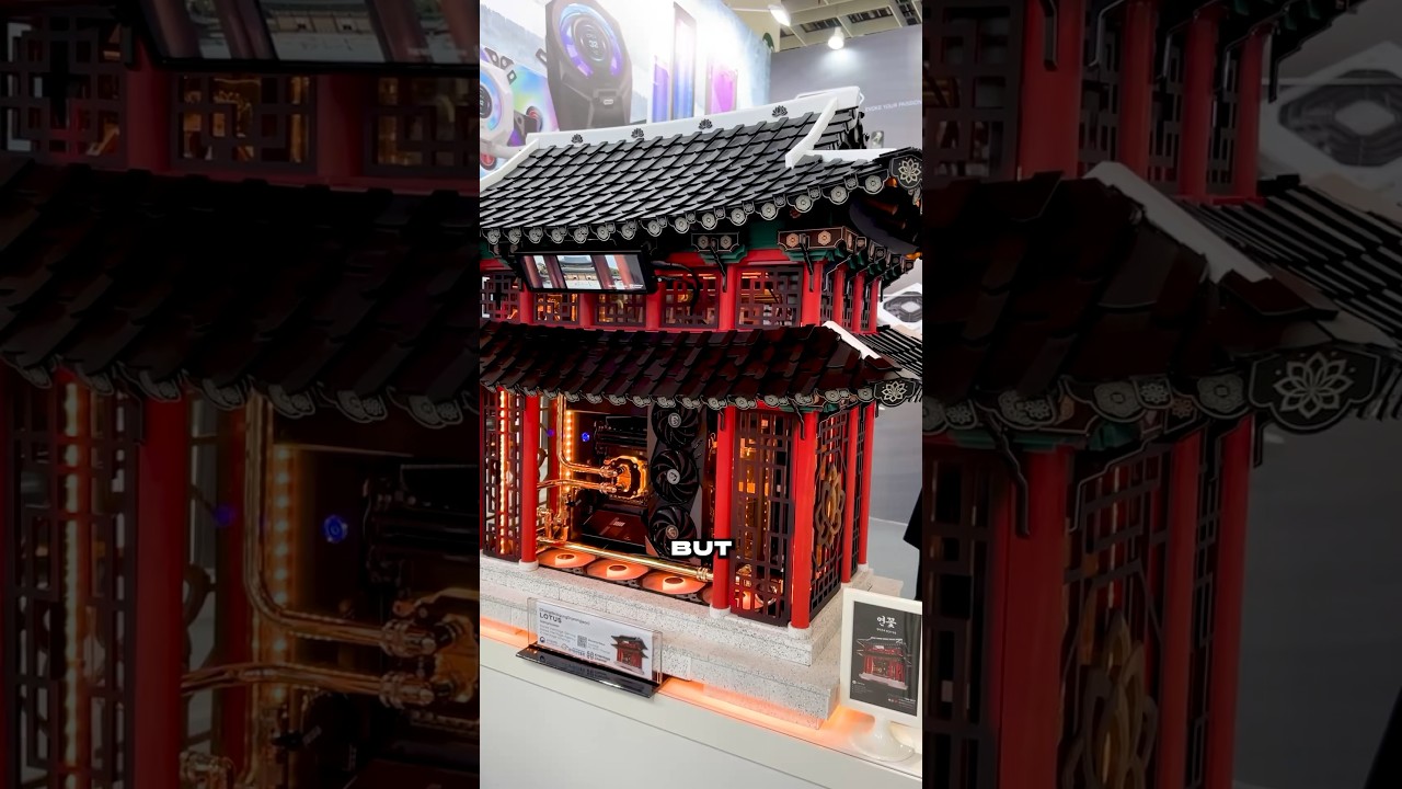 Custom PC cases😍 #computex2024 #pcgamer