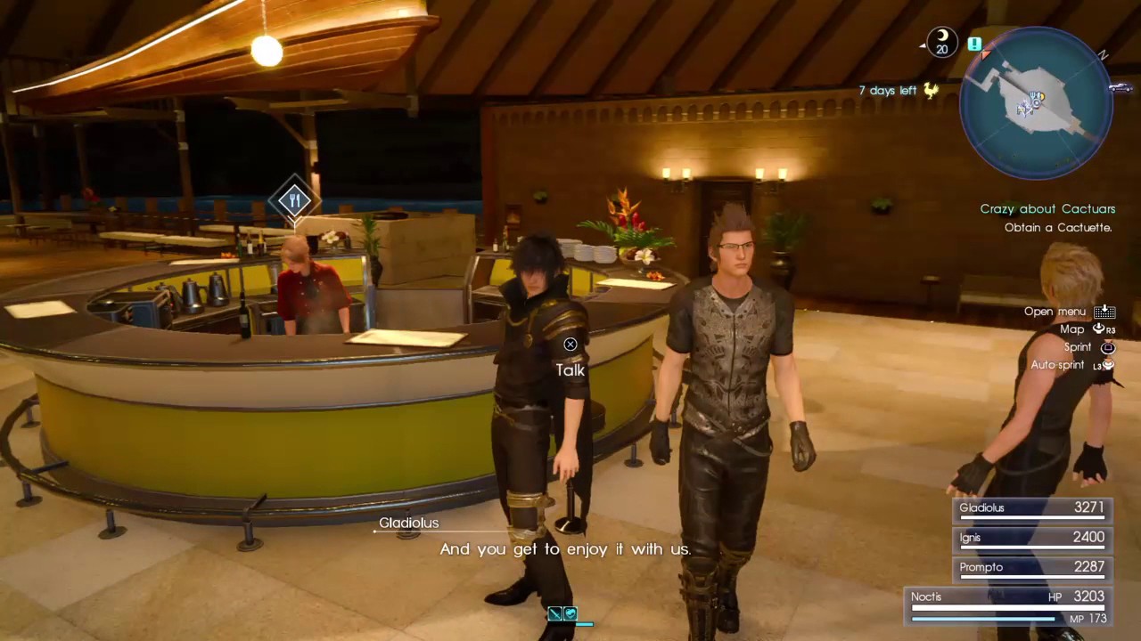 FINAL FANTASY XV Gameplay - Not Gay, Just Intense Bromance