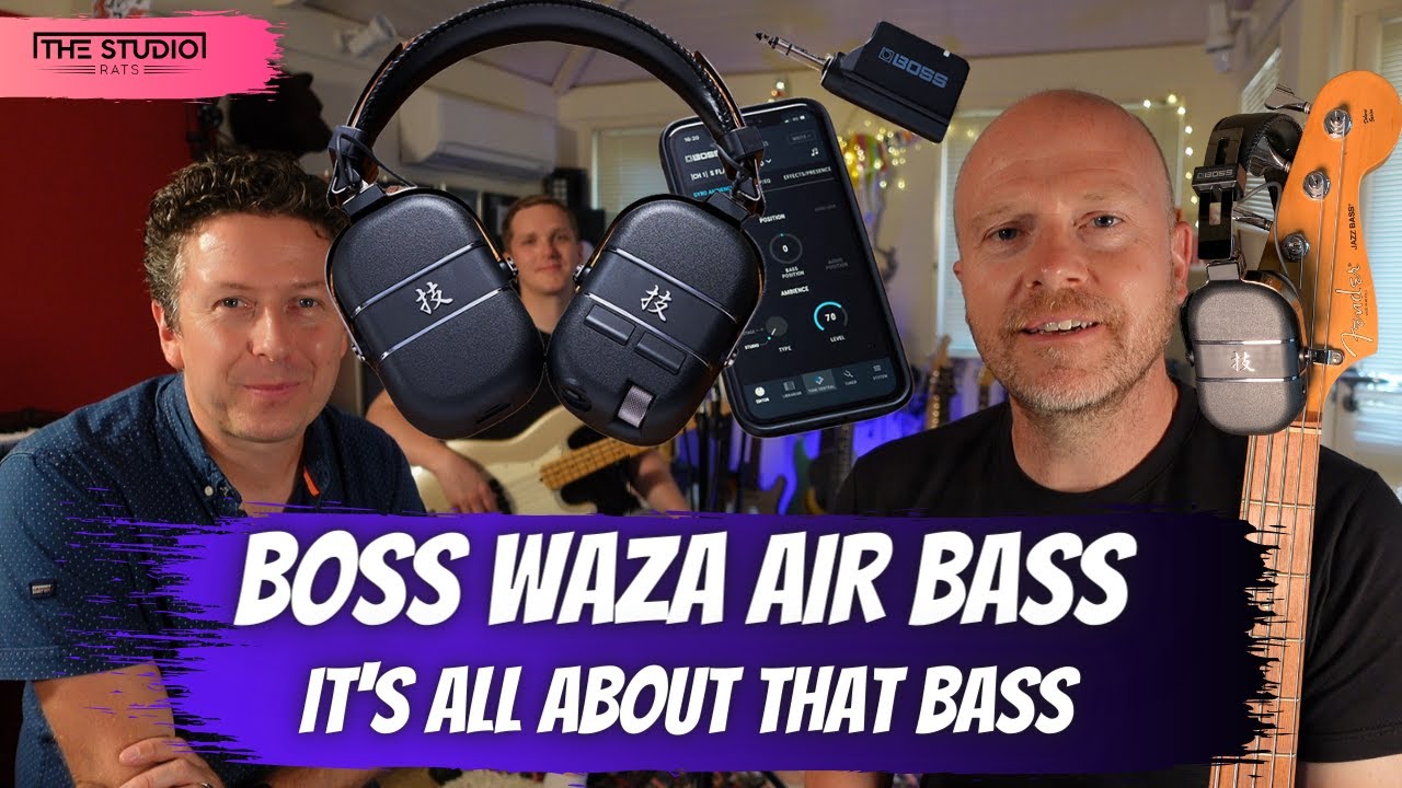 Boss WAZA AIR Bass Headphones