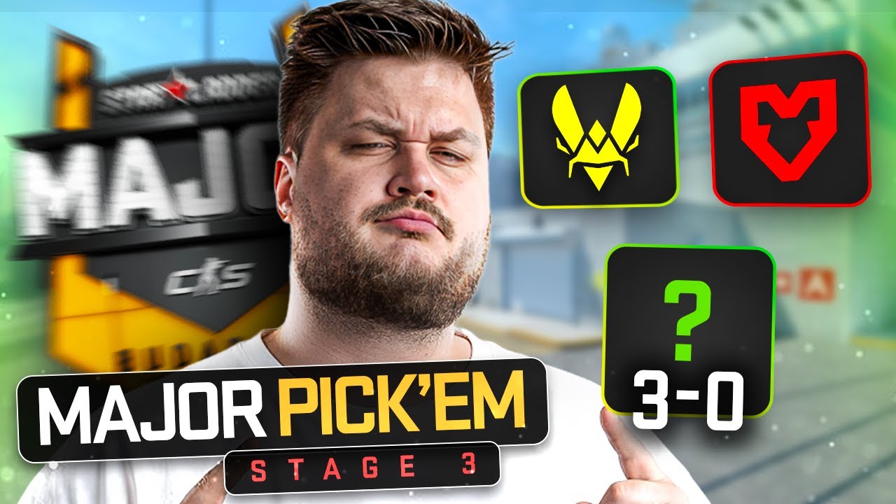 MÓJ PICK'EM CHALLENGE STARLADDER BUDAPEST 2025 - STAGE 3