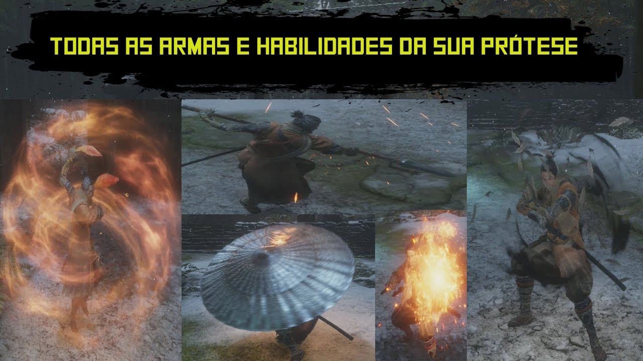Sekiro - Onde encontrar todas as melhorias de prótese (todas habilidades, magias e armas)