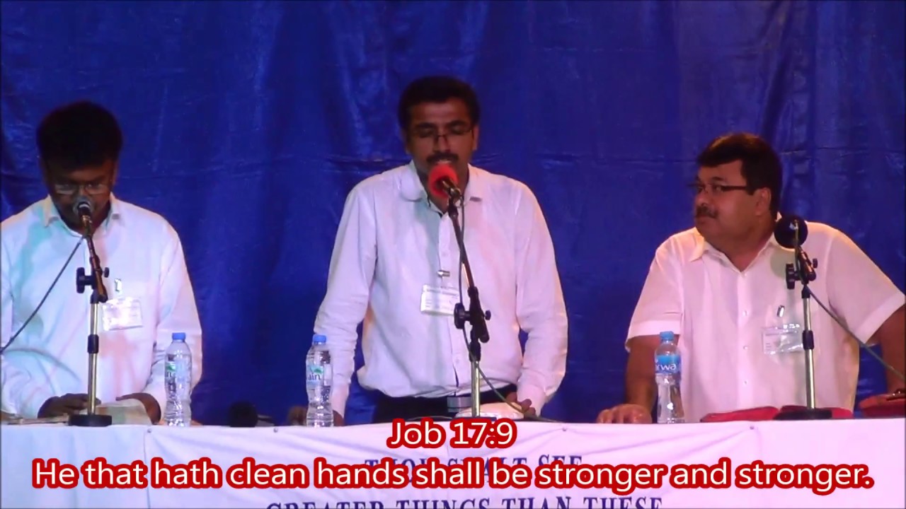 8. Holy Convocation 2018, Hebron Abu Dhabi, Message (English,Telugu,Hindi)  Br Hanoch Sen Day 2