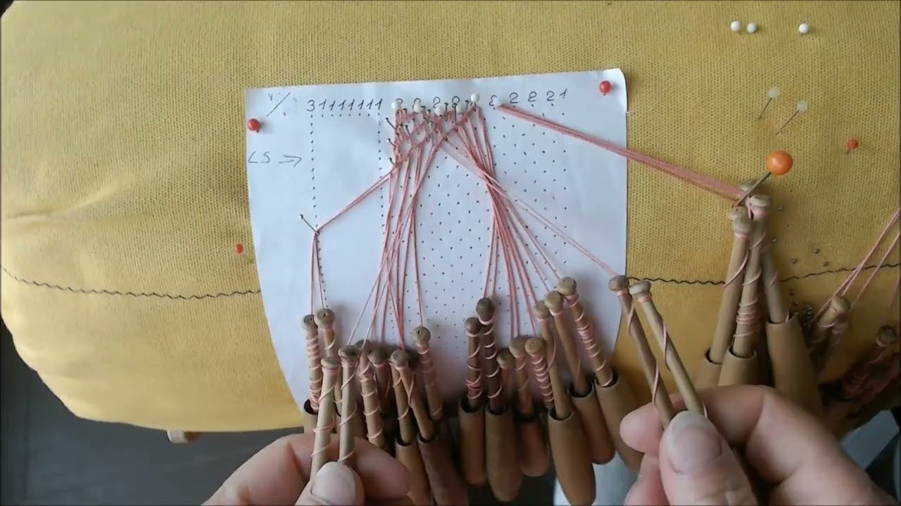 Klöppeln von Gründe - Video 22 - Der Tüllgrund
