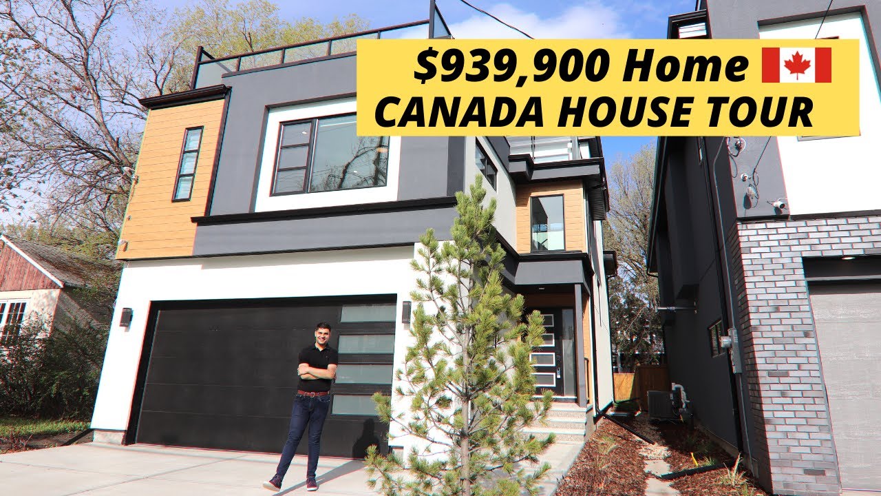 Canadian Houses| Inside a $939,900 (Rs5.60 Crore) House In Canada| Life In Canada| Canada House Tour