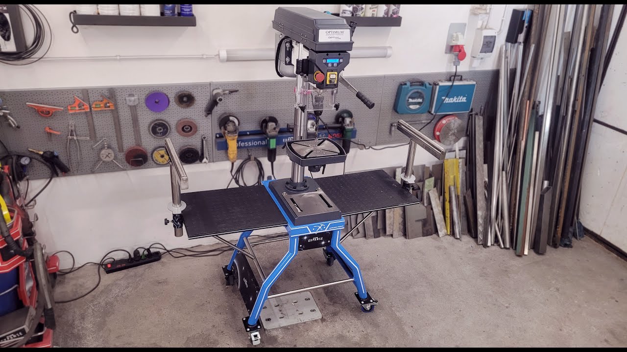 Wiertarka Stołowa  OPTIMUM D 23Pro - Stolik Pod Wiertarkę DIY