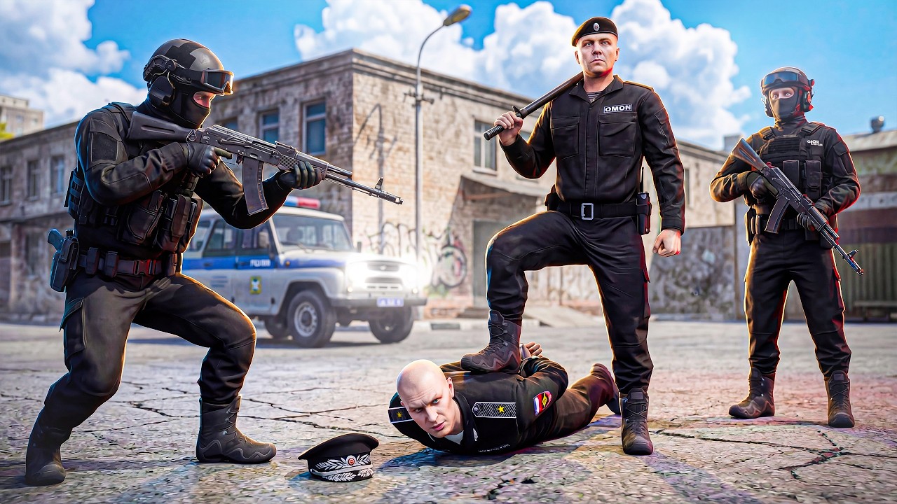 РАБОТАЕТ ОМОН! СКУЧАЕТЕ по АРМИИ? Я &mdash; МАЙОР РОСГВАРДИИ в GTA 5 RP (RMRP - Криминальная Москва)