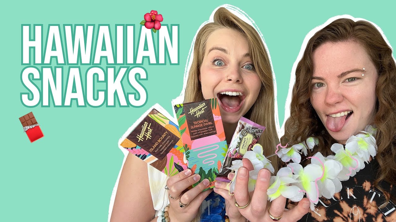 Taste Testing HAWAIIAN Snacks! - Hailee And Kendra