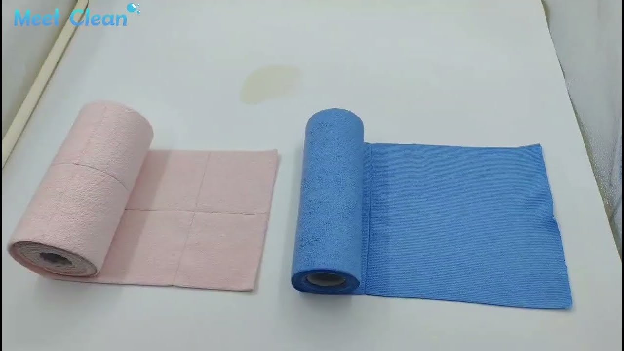 Microfiber Cleaning Cloth Roll&ndash; Tear, Wipe, and Clean Effortlessly!