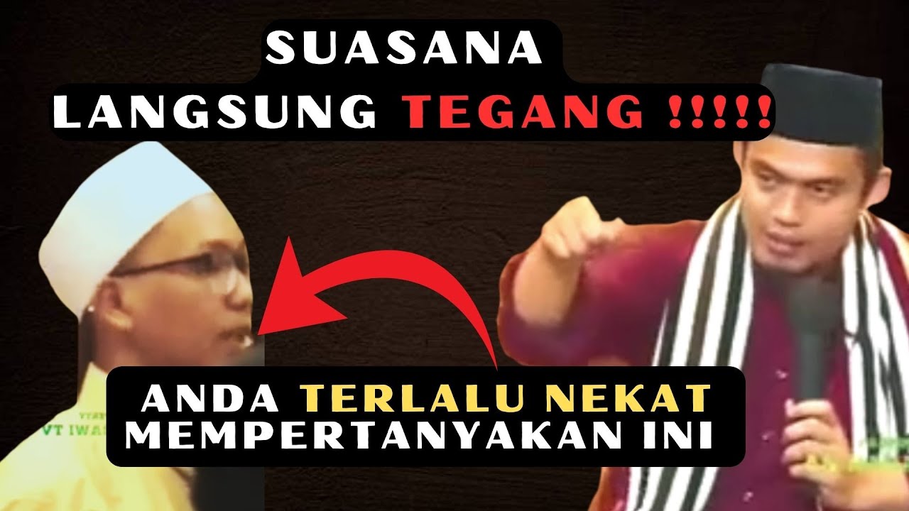 CERAMAH BUYA ARRAZY HASYIM, ANDA TERLALU NEKAT MEMPERTANYAKAN INI