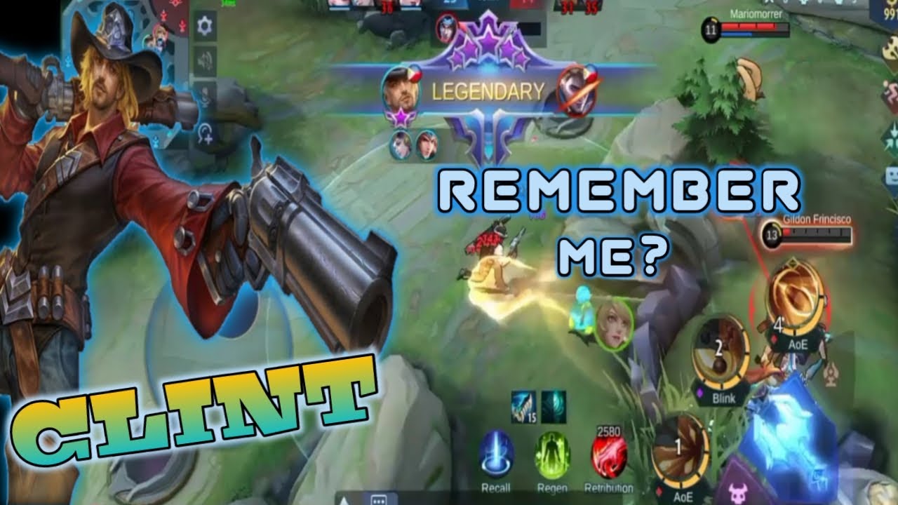 CLINT GAMEPLAY, FORGET ME, NOT MY POWER | MLBB