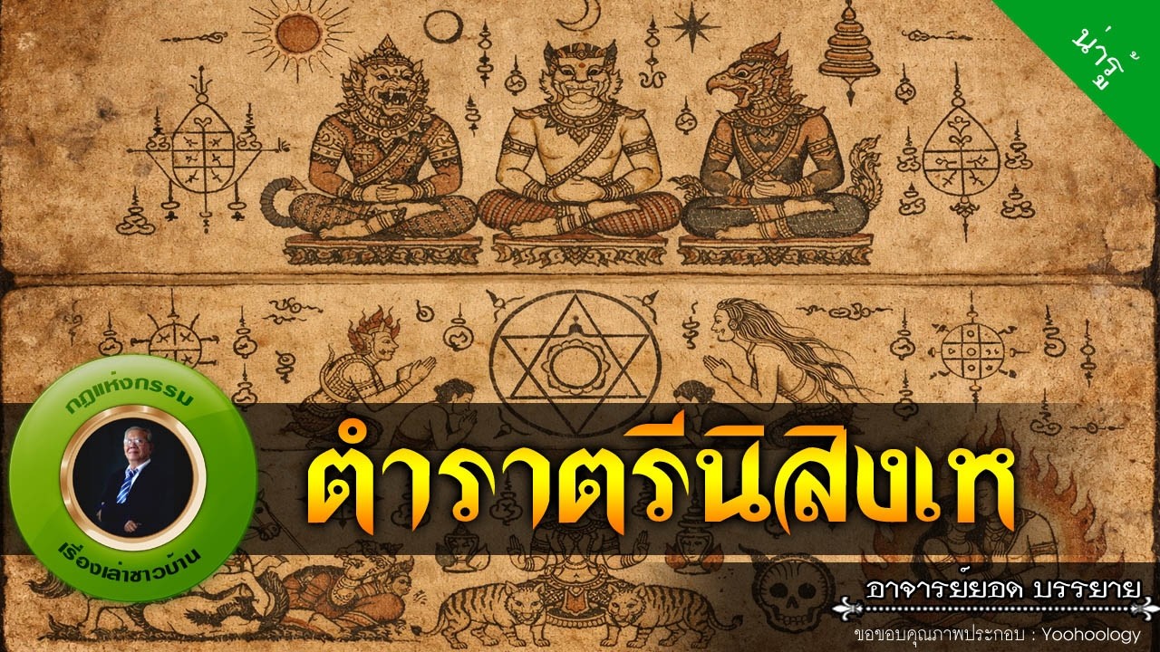 อาจารย์ยอด : ตำราตรีนิสิงเห [น่ารู้]