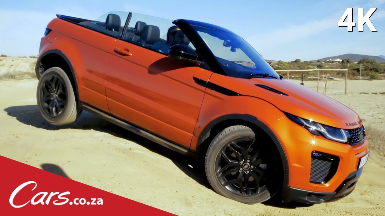 Can you go off-road in a convertible? We drive the Range Rover Evoque Convertible