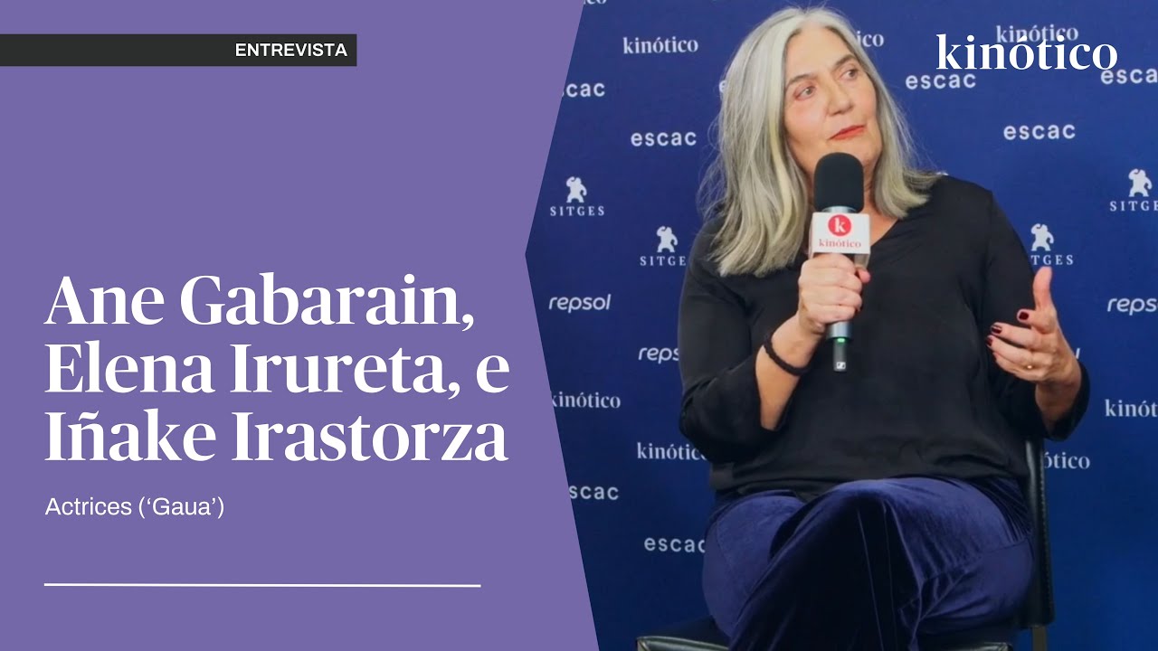 Entrevista a Elena Irureta, Ane Gabarain e Iñake Irastorza, actrices de 'Gaua'