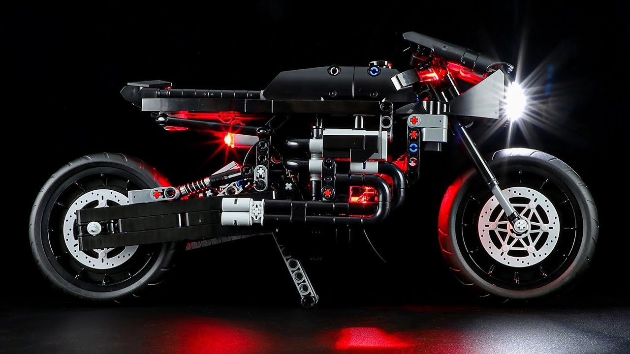 BriksMax Light Kit For Lego THE BATMAN &ndash; BATCYCLE&trade; 42155